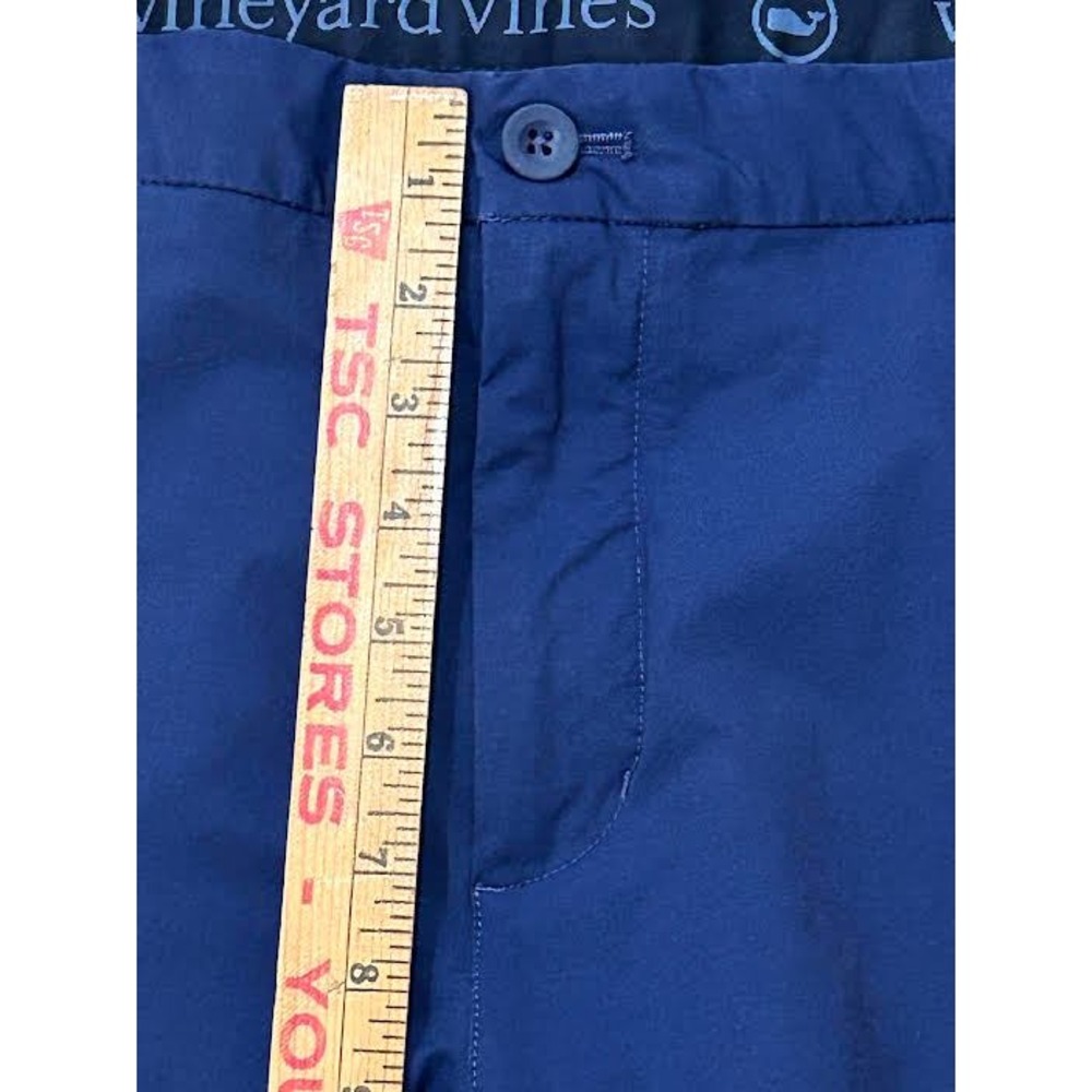 Vineyard Vines On The Go Pants Mens 36x34 Navy Blue Performance Chino Stretch - Picture 4 of 10